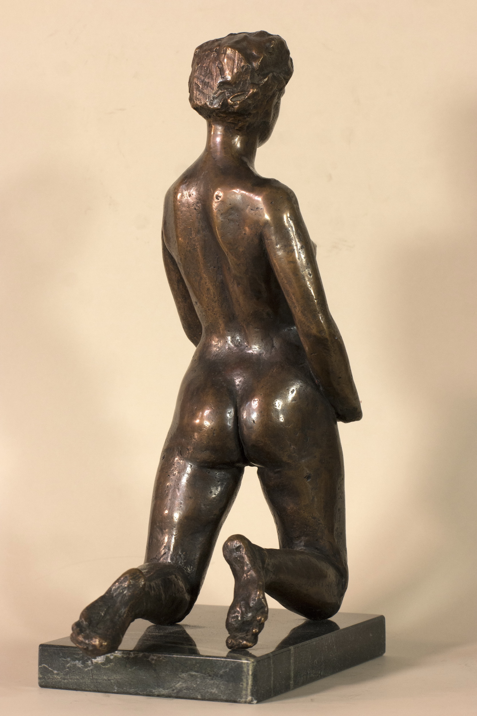 Gunter Langer, Lydia, 2009, Bronze, 31 x 11 cm